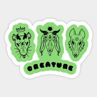 Creature (central) Sticker